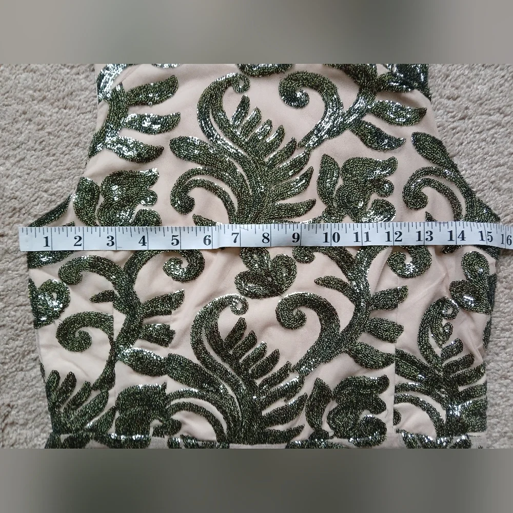 Greylin by Anthropologie Sequined Top size Small - Picture 2 of 7